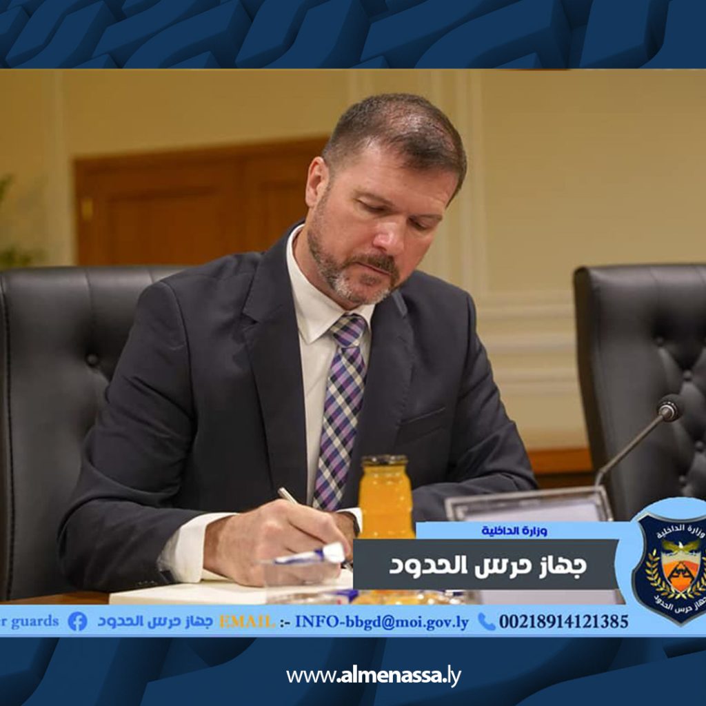02 8 اللجنة الفنية لمتابعة ملف الهجرة وأمن الحدود تعقد اجتماعاً تنسيقياً مع المنظمات الدولية