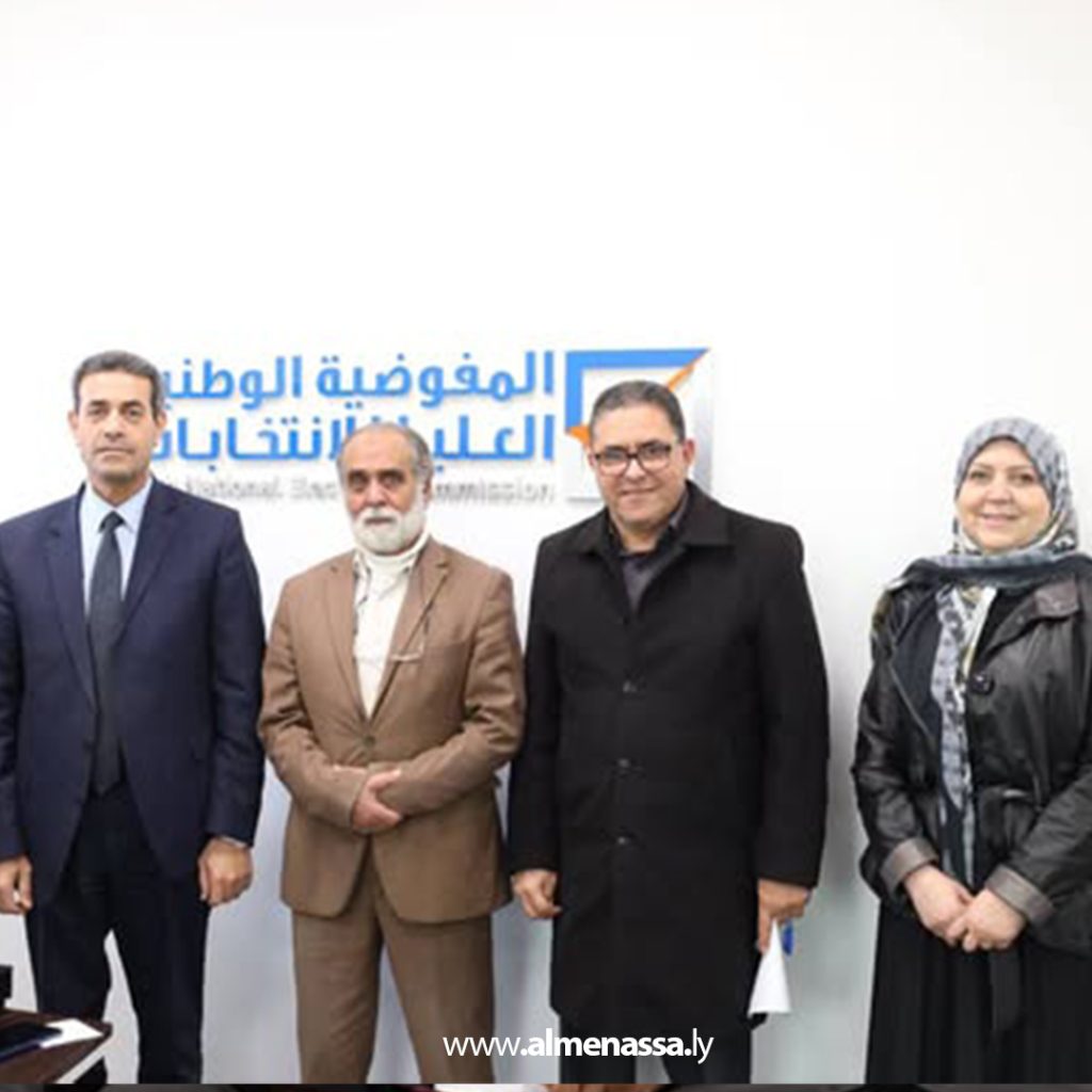 03 15 رئيس المفوضية يزور مكتب الإدارة الانتخابية ببنغازي
