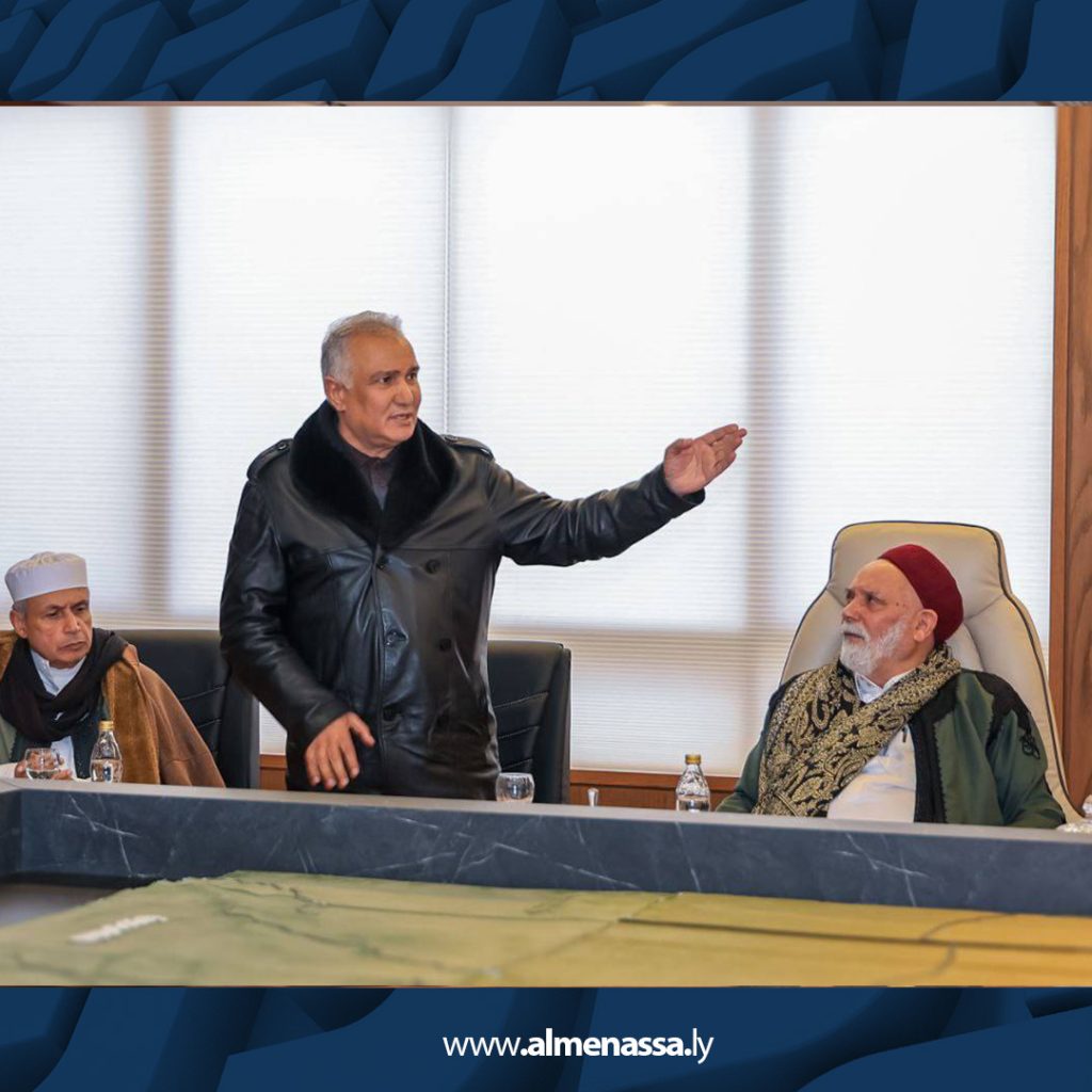 رئيس أركان القوات البرية يستقبل وفدًا من مشايخ وأعيان الجبل الأخضر في بنغازي 3 03 18