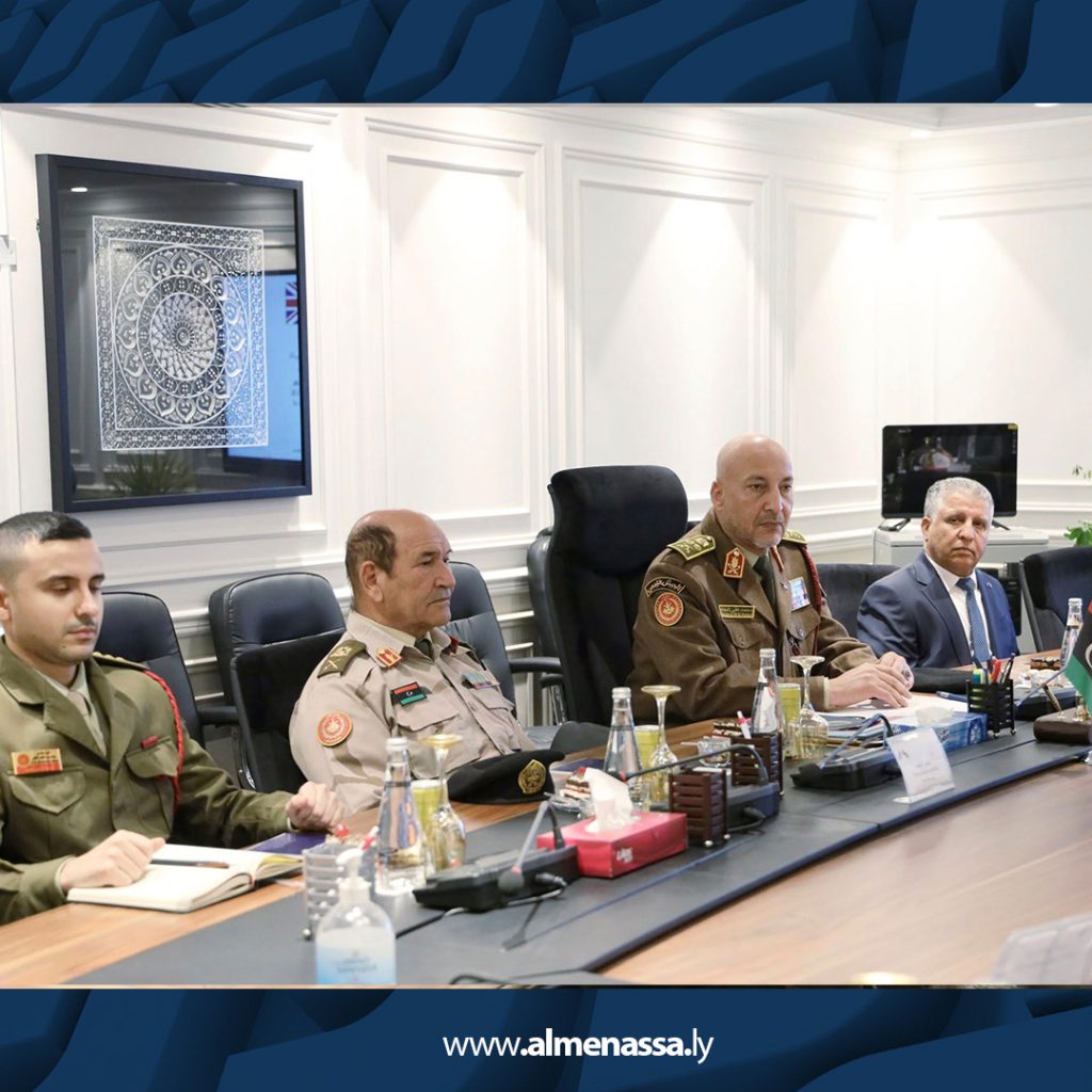 03 6 رئيس أركان الجيش الليبي بالمنطقة الغربية يستقبل وفدًا بريطانيًا رفيع المستوى