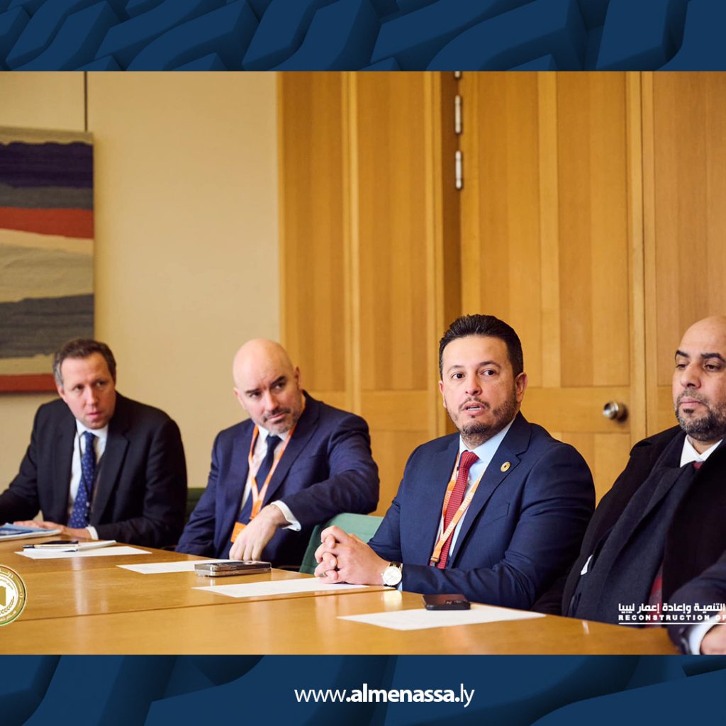 03 9 المهندس بالقاسم حفتر يلتقي المجموعة البرلمانية البريطانية حول ليبيا في لندن