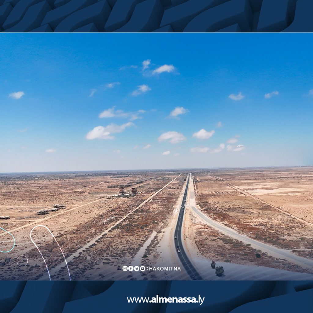 04 اكتمال تطوير الجزء الأول من طريق الساحل الغربي بين صبراتة وزوارة