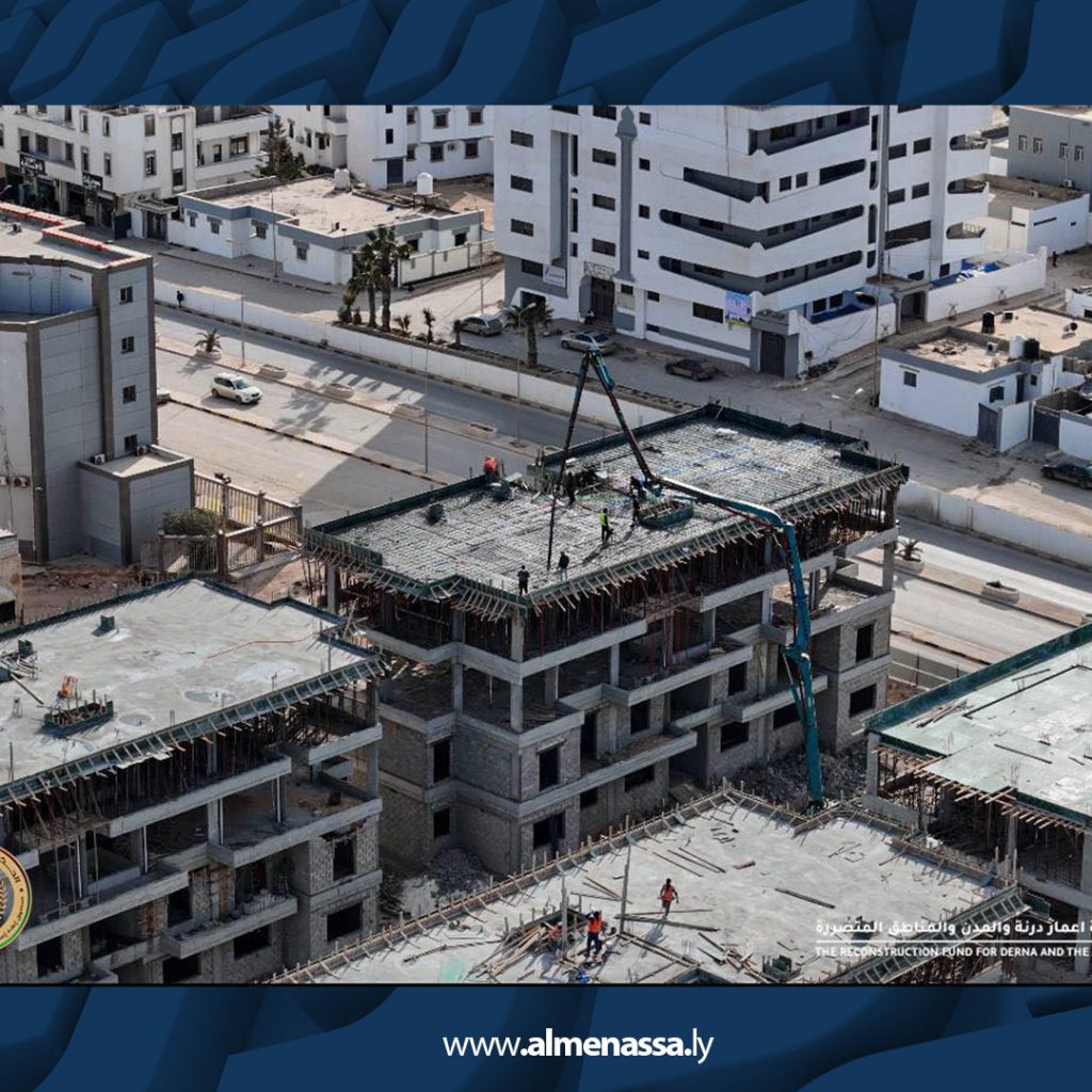 04 23 صندوق إعادة إعمار درنة يواصل بناء "72" وحدة سكنية ضمن مشروع "الحي الإسلامي"