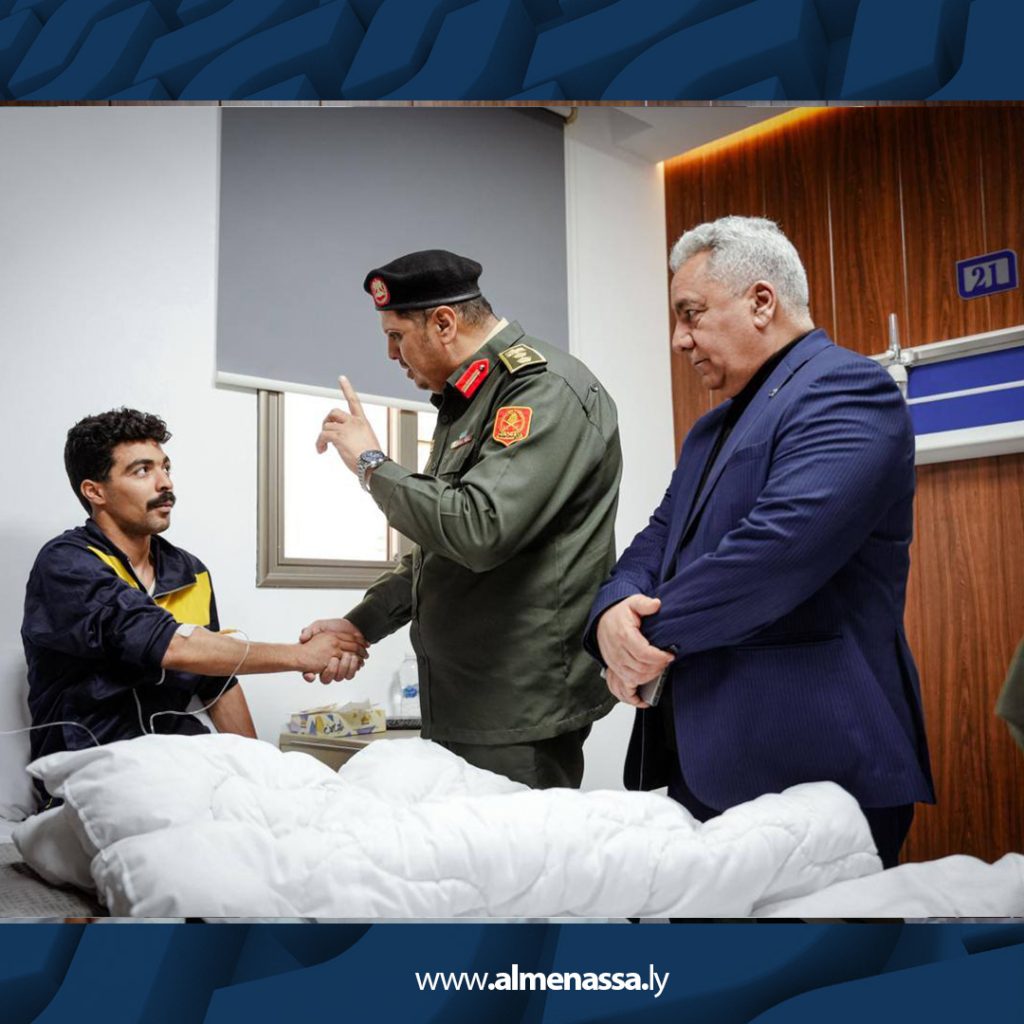 05 29 شعبة التوجيه المعنوي تزور جرحى القوات المسلحة في القطرون