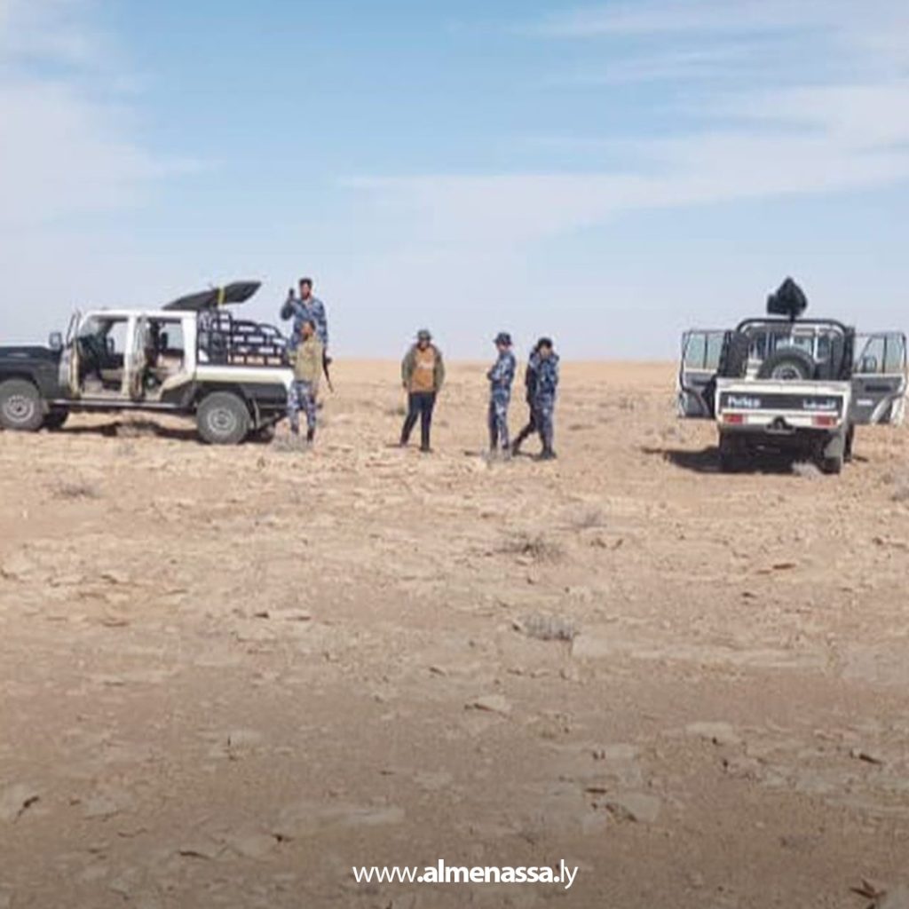 05 31 حرس الحدود يكثف دورياته الأمنية في منطقة الحمادة الحمراء لمكافحة الأنشطة غير القانونية