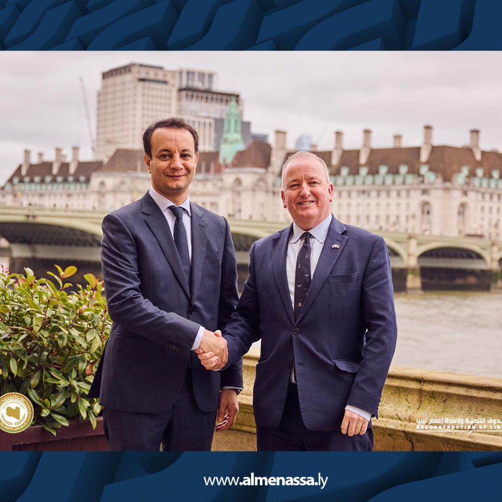 07 5 المهندس بالقاسم حفتر يلتقي المجموعة البرلمانية البريطانية حول ليبيا في لندن