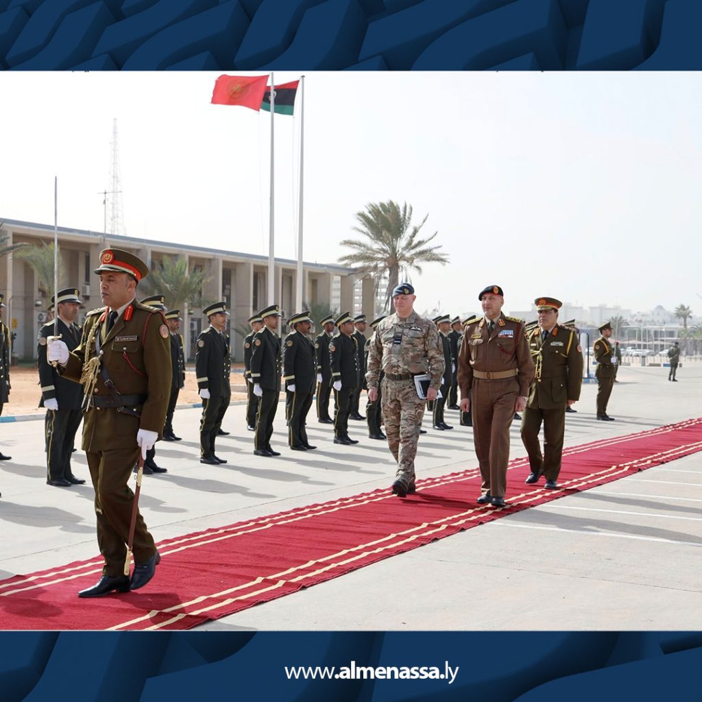 08 رئيس أركان الجيش الليبي بالمنطقة الغربية يستقبل وفدًا بريطانيًا رفيع المستوى
