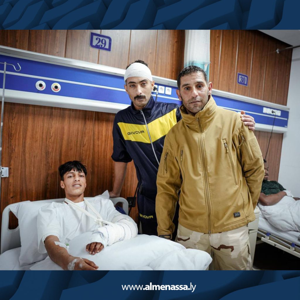 08 15 شعبة التوجيه المعنوي تزور جرحى القوات المسلحة في القطرون
