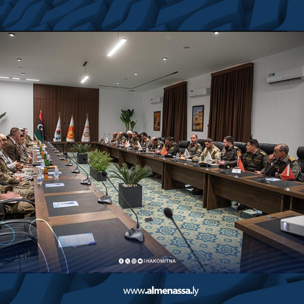 09 3 وفد أمريكي يزور مركز تدريب اللواء 111 لركن الحدود بطرابلس