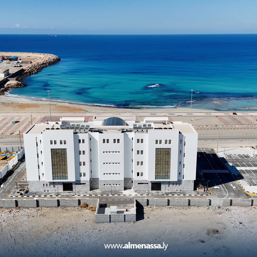 33 المهندس "بلقاسم حفتر"يتفقد مشروع محكمة شمال بنغازي ويؤكد على خطة إحياء وسط المدينة
