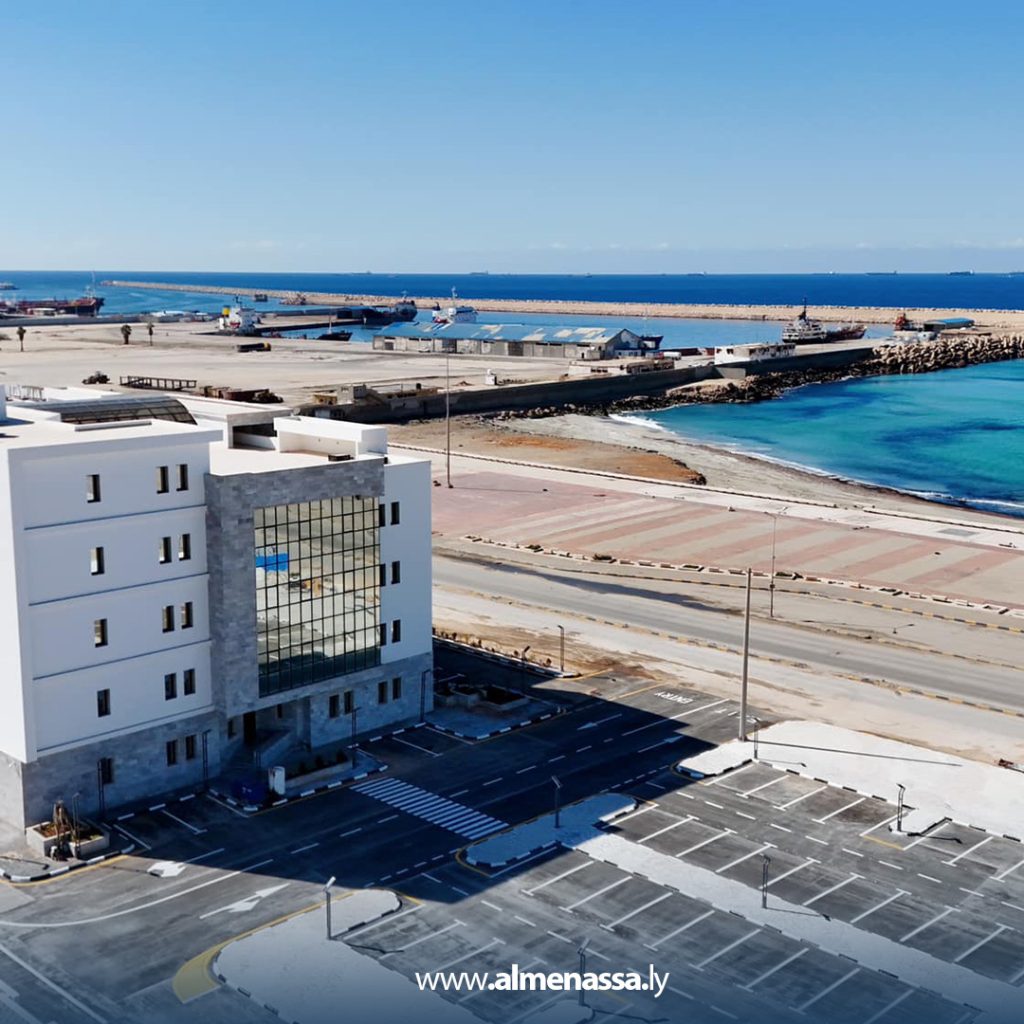 44 المهندس "بلقاسم حفتر"يتفقد مشروع محكمة شمال بنغازي ويؤكد على خطة إحياء وسط المدينة