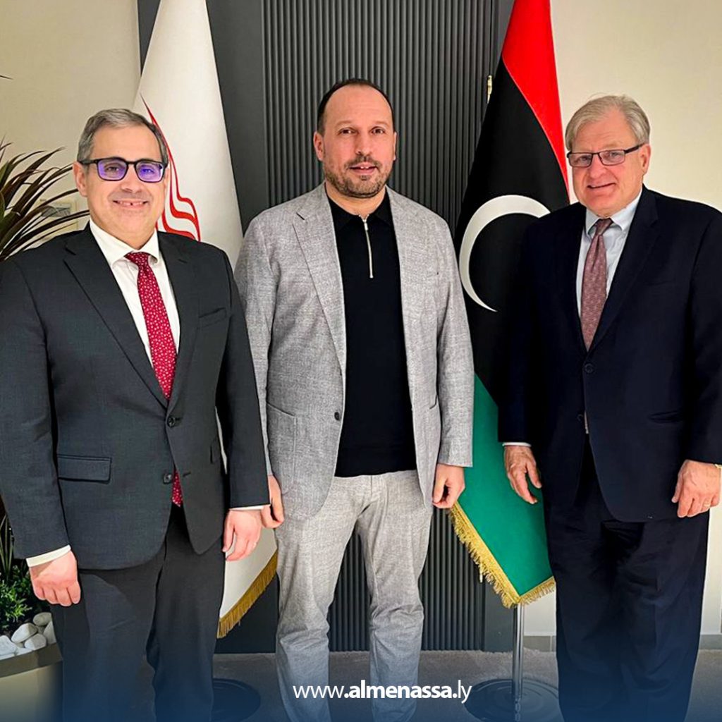 SD 1 نورلاند يبحث التعاون الأمريكي الليبي مع مسعود سليمان وشكشك وبن عياد 