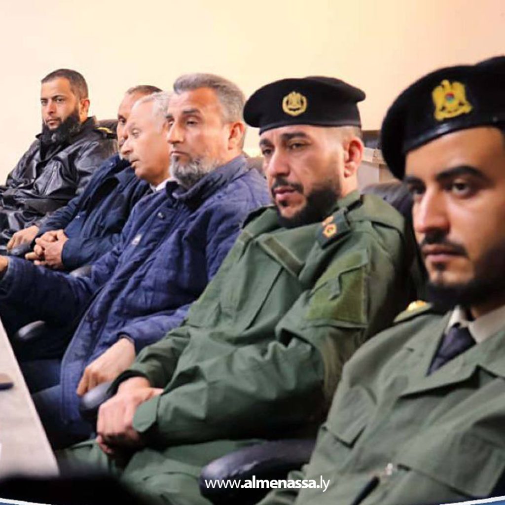 extra 145 مدير أمن صبراتة يؤكد أهمية مكافحة الجريمة وضبط الشارع العام