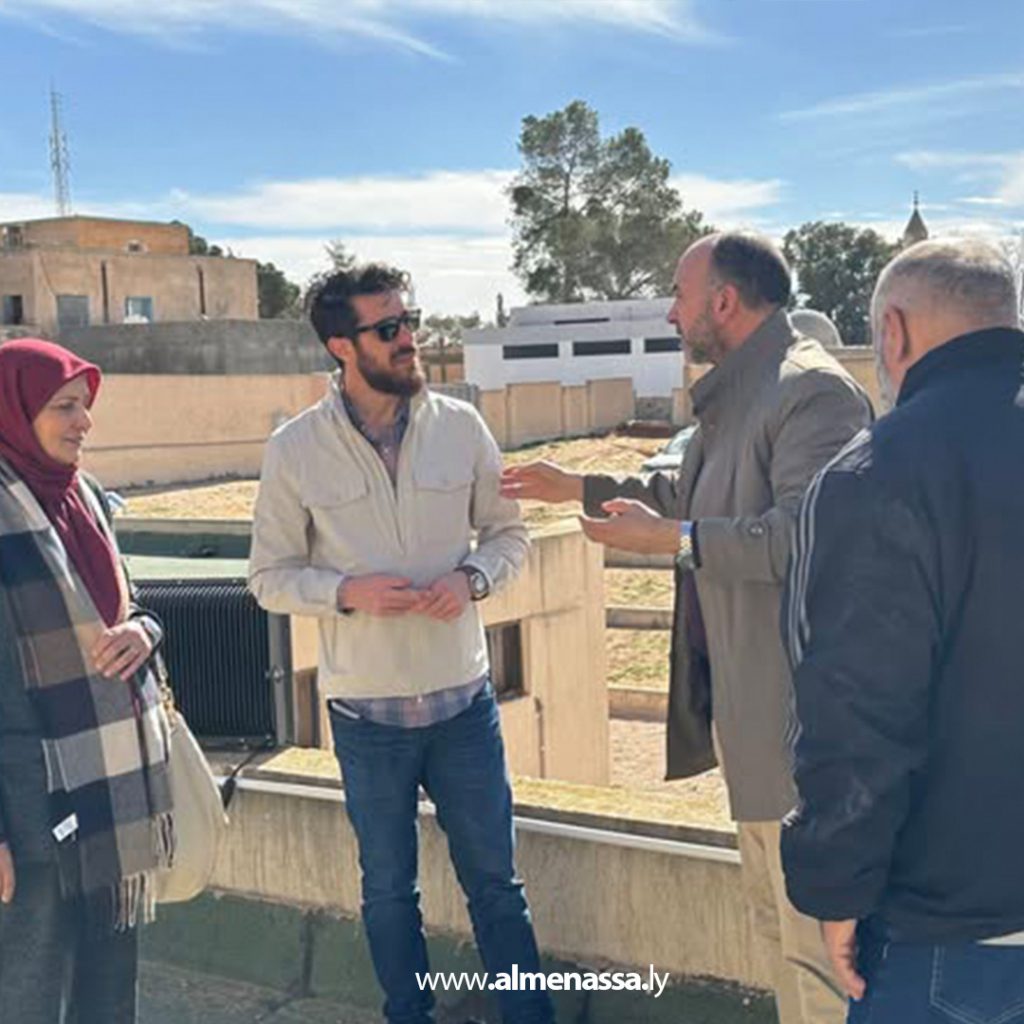 extra 86 مدير شؤون مراكز التدريب النوعي بوزارة العمل تتفقد مركز التدريب بترهونة