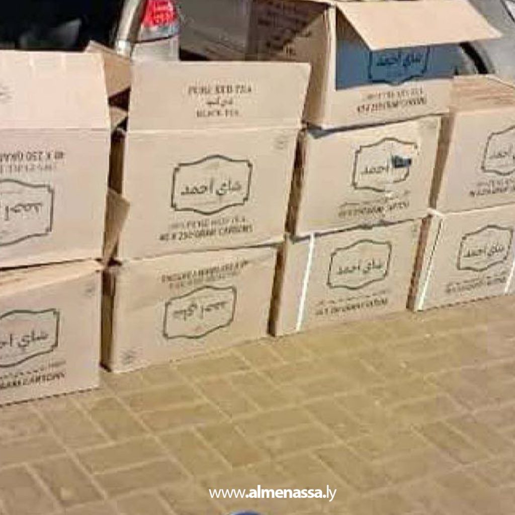 extra1 126 ضبط عمليات تهريب مواد وسلع مختلفة بمنفذ رأس اجدير