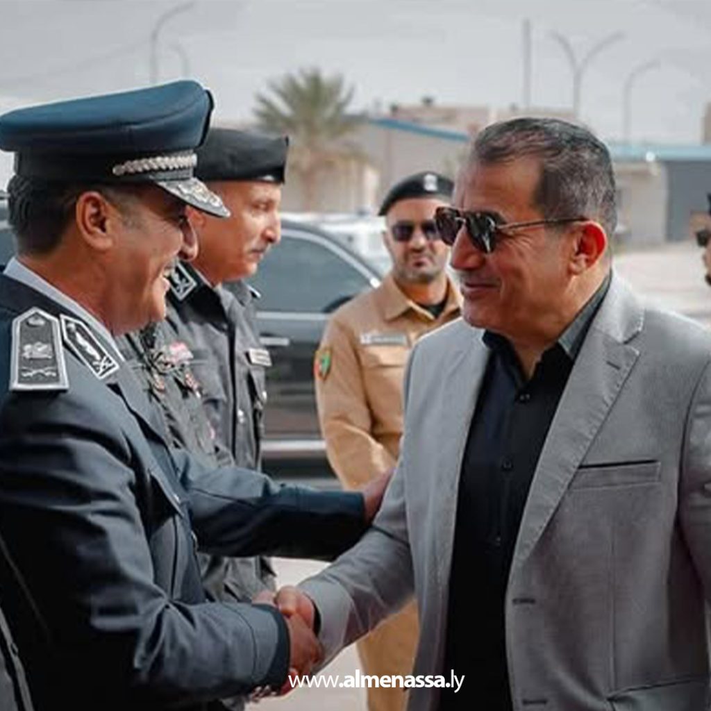 extra1 42 إتمام مراسم تسليم واستلام مهام جهاز البحث الجنائي ومديرية أمن الكفرة  