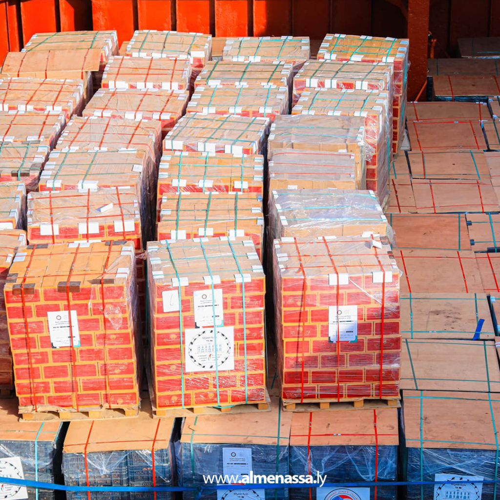 extra111 الاستعداد لانطلاق ثالث قافلة مساعدات بحرية من مصراتة إلى غزة