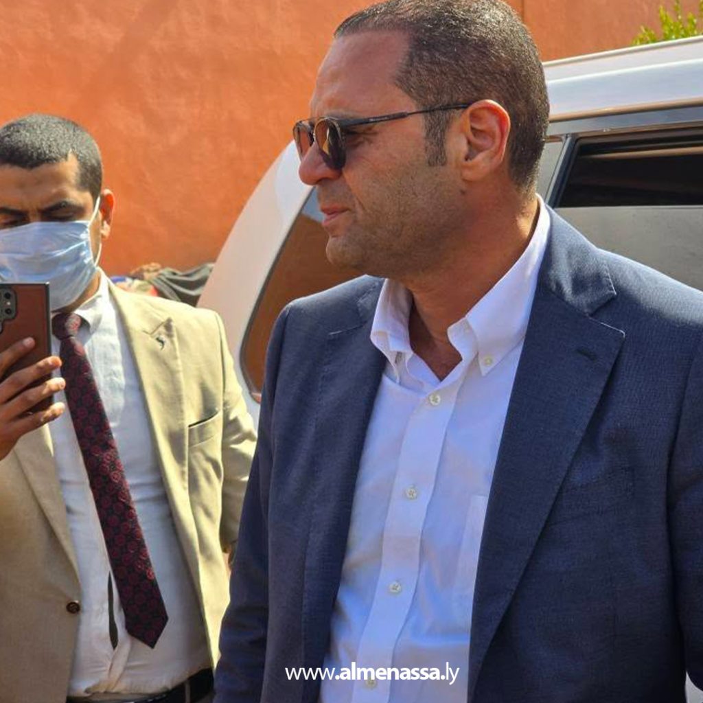 extra2 48 وزير الصحة يفتتح رسميًا مركز إيواء النازحين وعيادة حي القضائية في الكُفرة