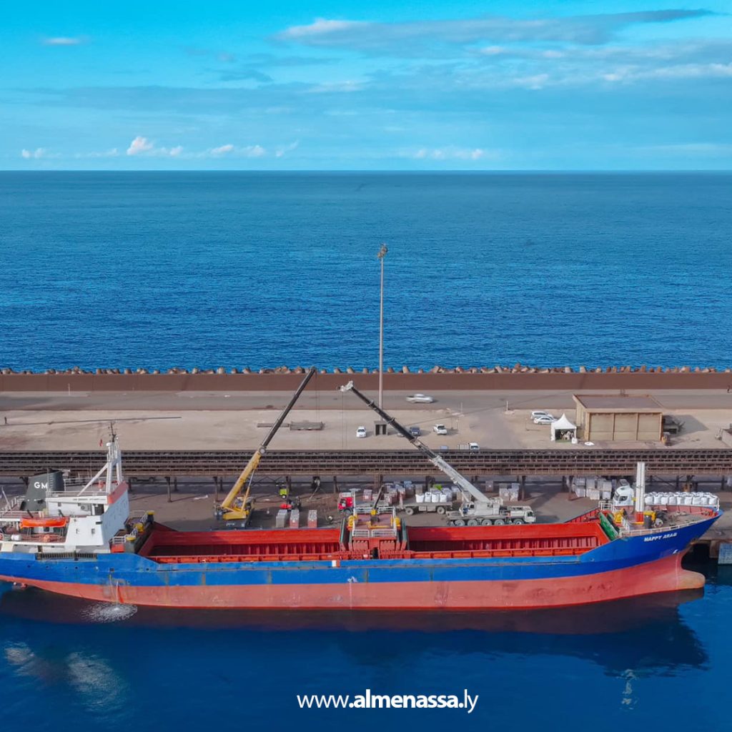 extra445 الاستعداد لانطلاق ثالث قافلة مساعدات بحرية من مصراتة إلى غزة