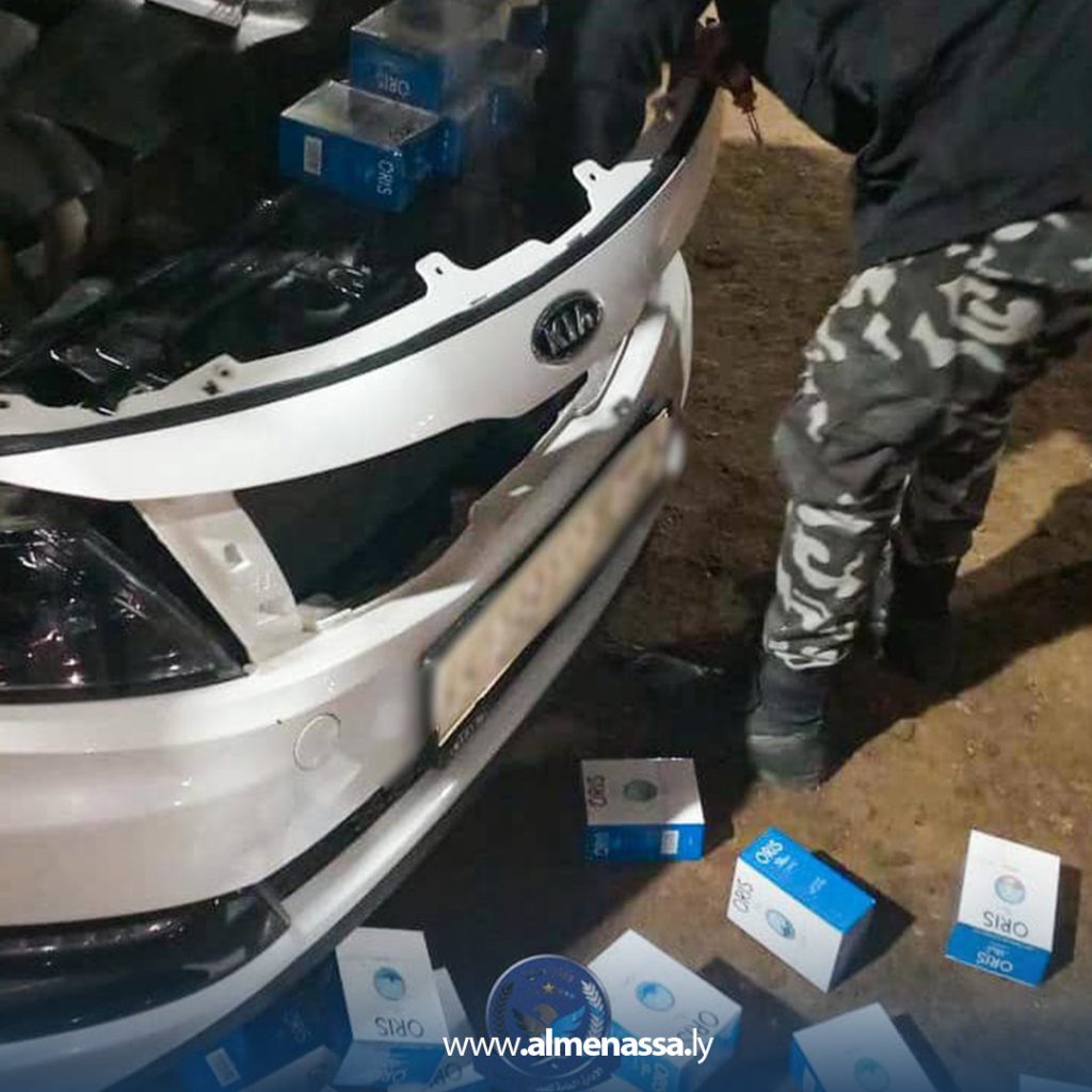fghjm إدارة إنفاذ القانون تكثف جهودها الأمنية في منفذ رأس اجدير البري لمواجهة التهريب والتجاوزات