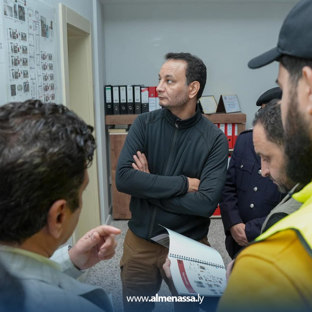 fgnd 1 المهندس بالقاسم حفتر يتابع أعمال الصيانة والتطوير في هيئة السلامة الوطنية ببنغازي