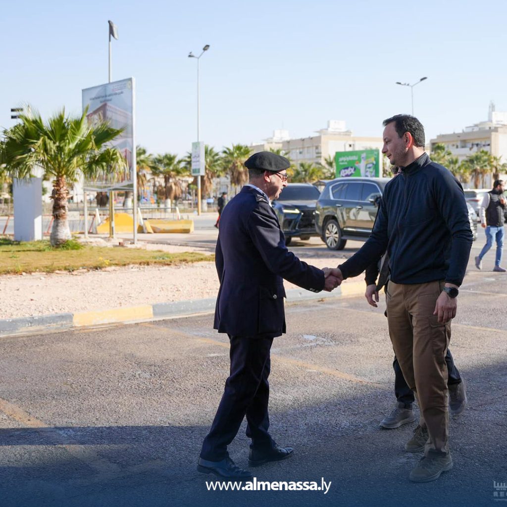 fgndf المهندس بالقاسم حفتر يتابع أعمال الصيانة والتطوير في هيئة السلامة الوطنية ببنغازي