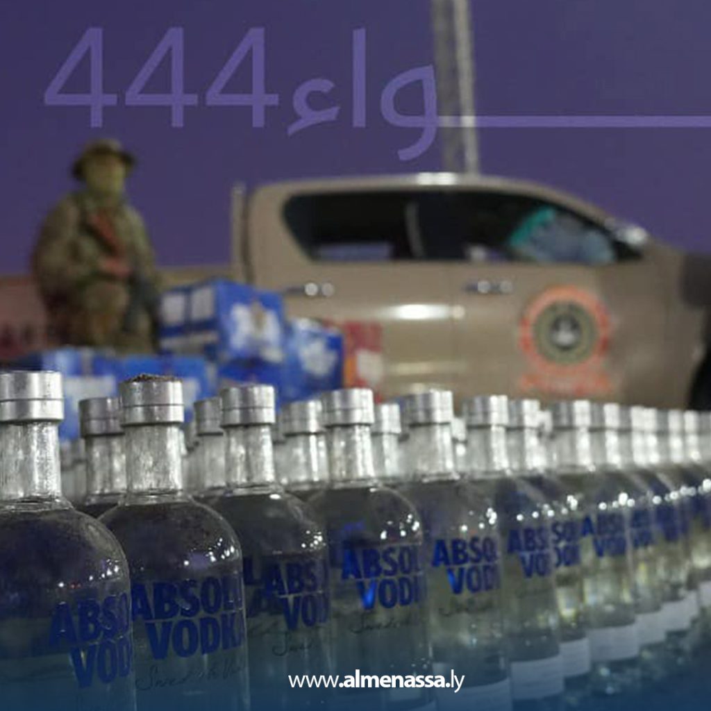 k اللواء 444 قتال يضبط 20 ألف زجاجة خمور في عملية أمنية نوعية على الطريق الصحراوي