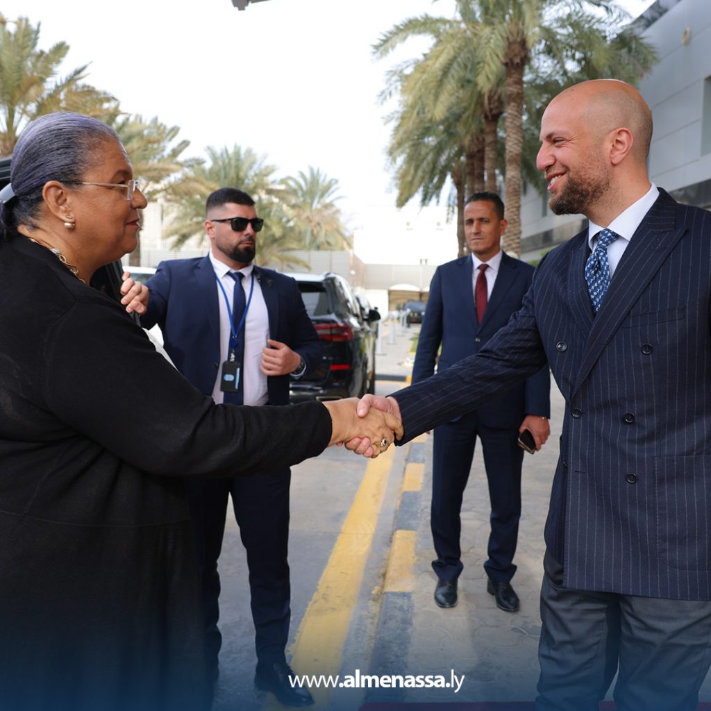 بلا 3 الدبيبة يستقبل المبعوثة الأممية الجديدة في أول لقاء رسمي بعد توليها مهامها