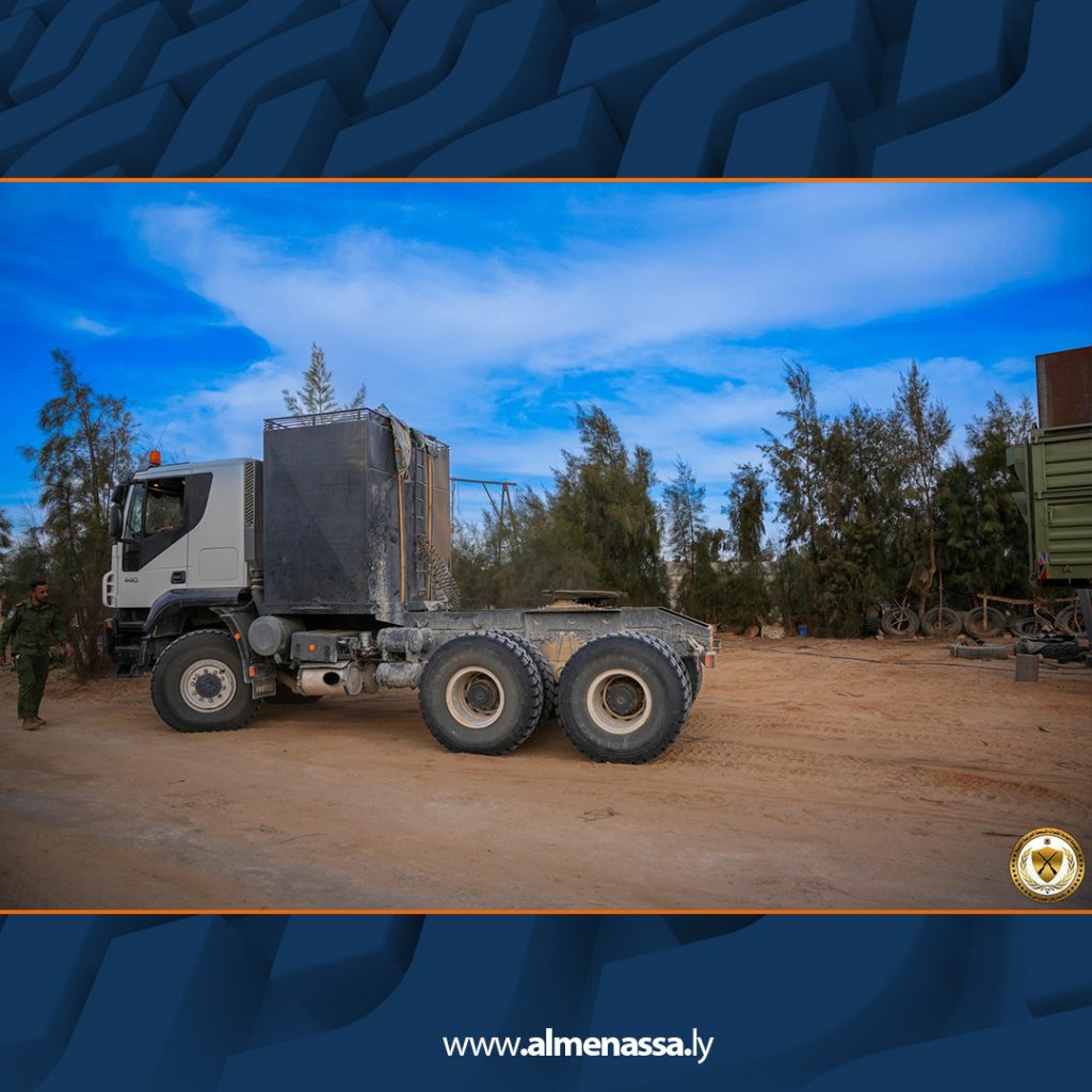 يبغ اللجنة الأمنية تضبط معدات وآليات تستخدم في الحقول النفطية بمنطقة زلة