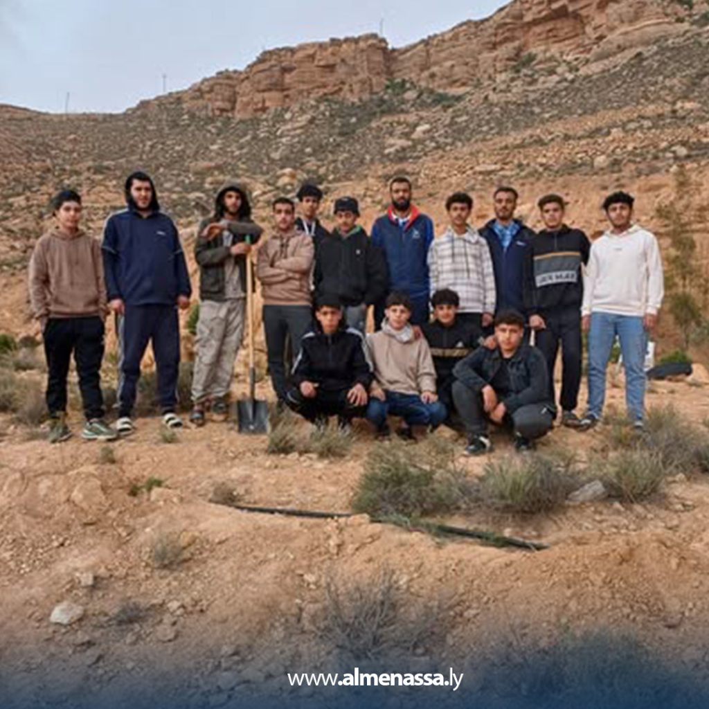 يبل 1 حملة تشجير في الرجبان تستهدف غرس 1000 شجرة