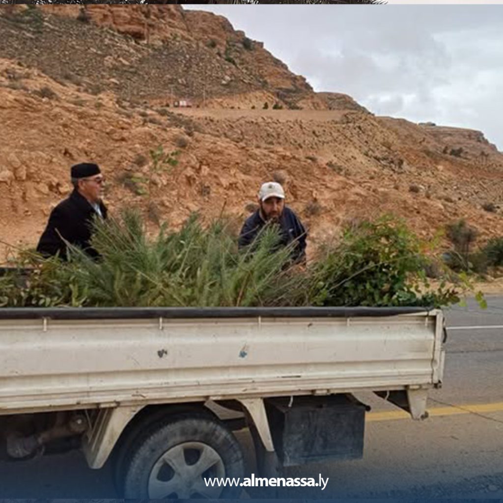يلبا حملة تشجير في الرجبان تستهدف غرس 1000 شجرة