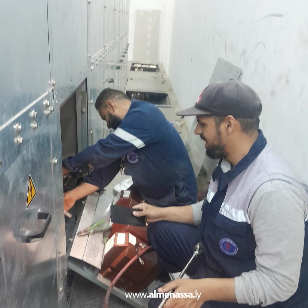 extra 128 شركة الكهرباء: صيانة وشحن محطة تحويل إسبان بطرابلس