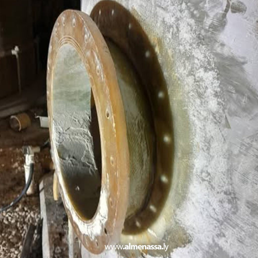 extra 186 تواصل أعمال صيانة خزان وحدة إنتاج الكلور بمحطة كهرباء الزاوية المزدوجة