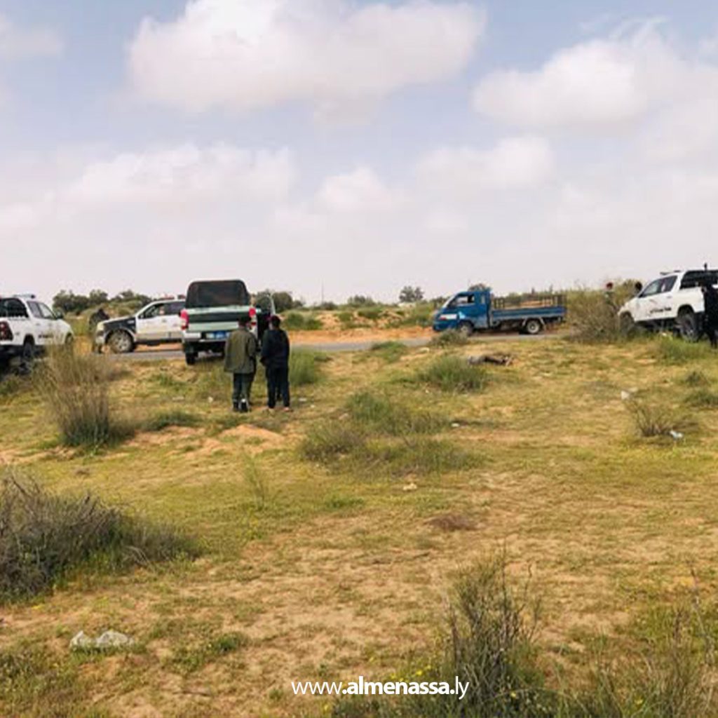 extra 25 الهلال الأحمر بالزاوية ينتشل جثة مجهولة الهوية جنوب الحرشة