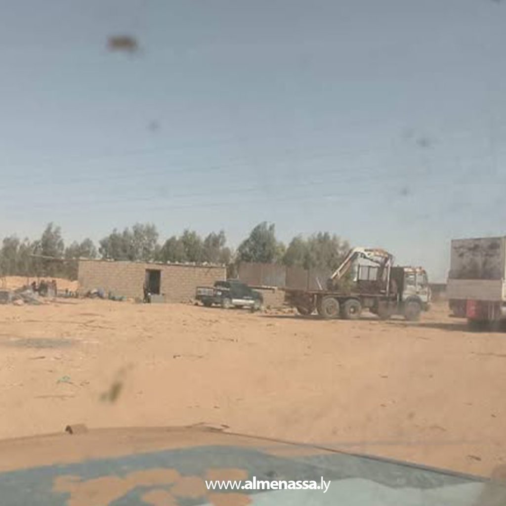 extra 38 ضبط شاحنات وخزانات وقود معبأة وجاهزة للتهريب في مغوة قرب تراغن