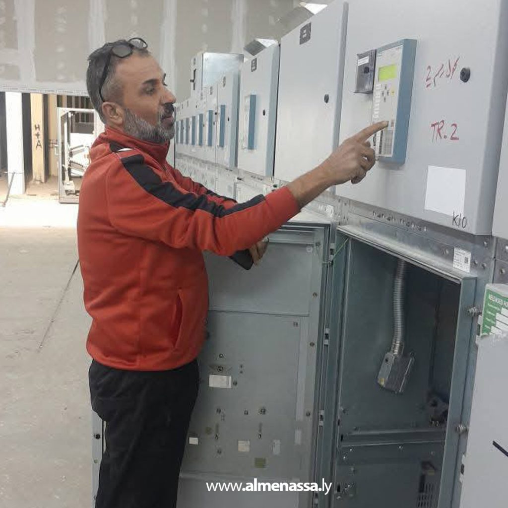 extra1 119 شركة الكهرباء: صيانة وشحن محطة تحويل إسبان بطرابلس