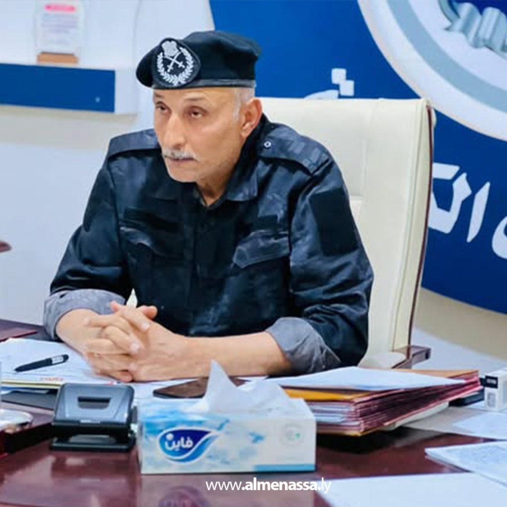 extra1 120 مدير أمن الكفرة يؤكد ضرورة رفع مستوى الاستعداد الأمني