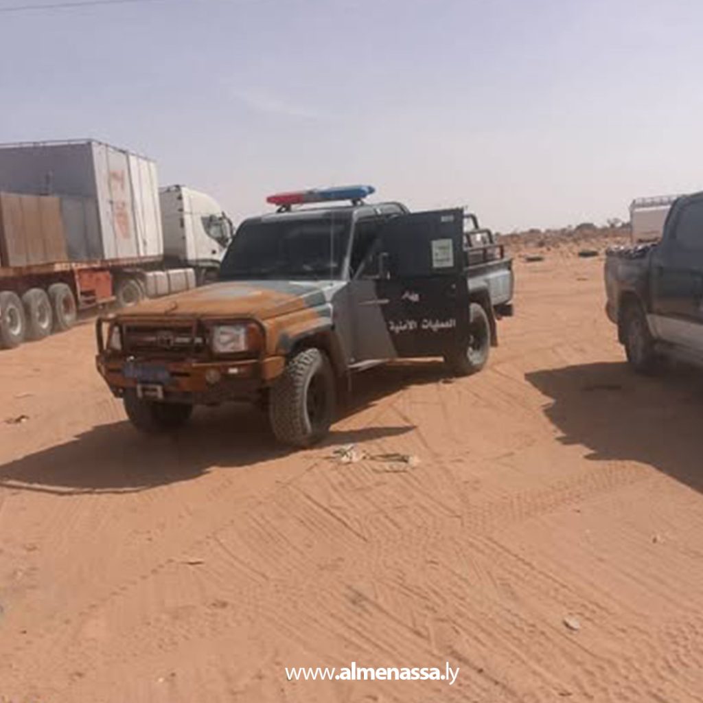 extra1 34 ضبط شاحنات وخزانات وقود معبأة وجاهزة للتهريب في مغوة قرب تراغن