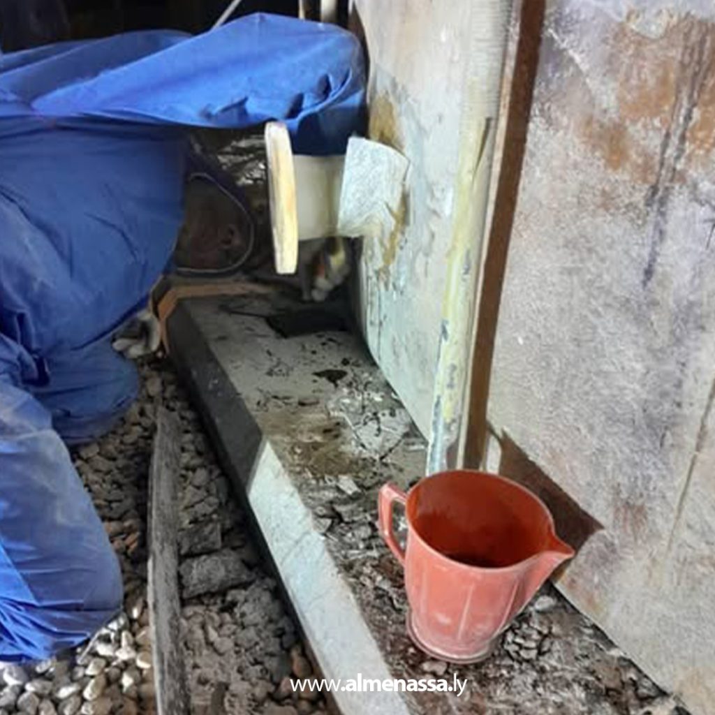 extra2 123 تواصل أعمال صيانة خزان وحدة إنتاج الكلور بمحطة كهرباء الزاوية المزدوجة