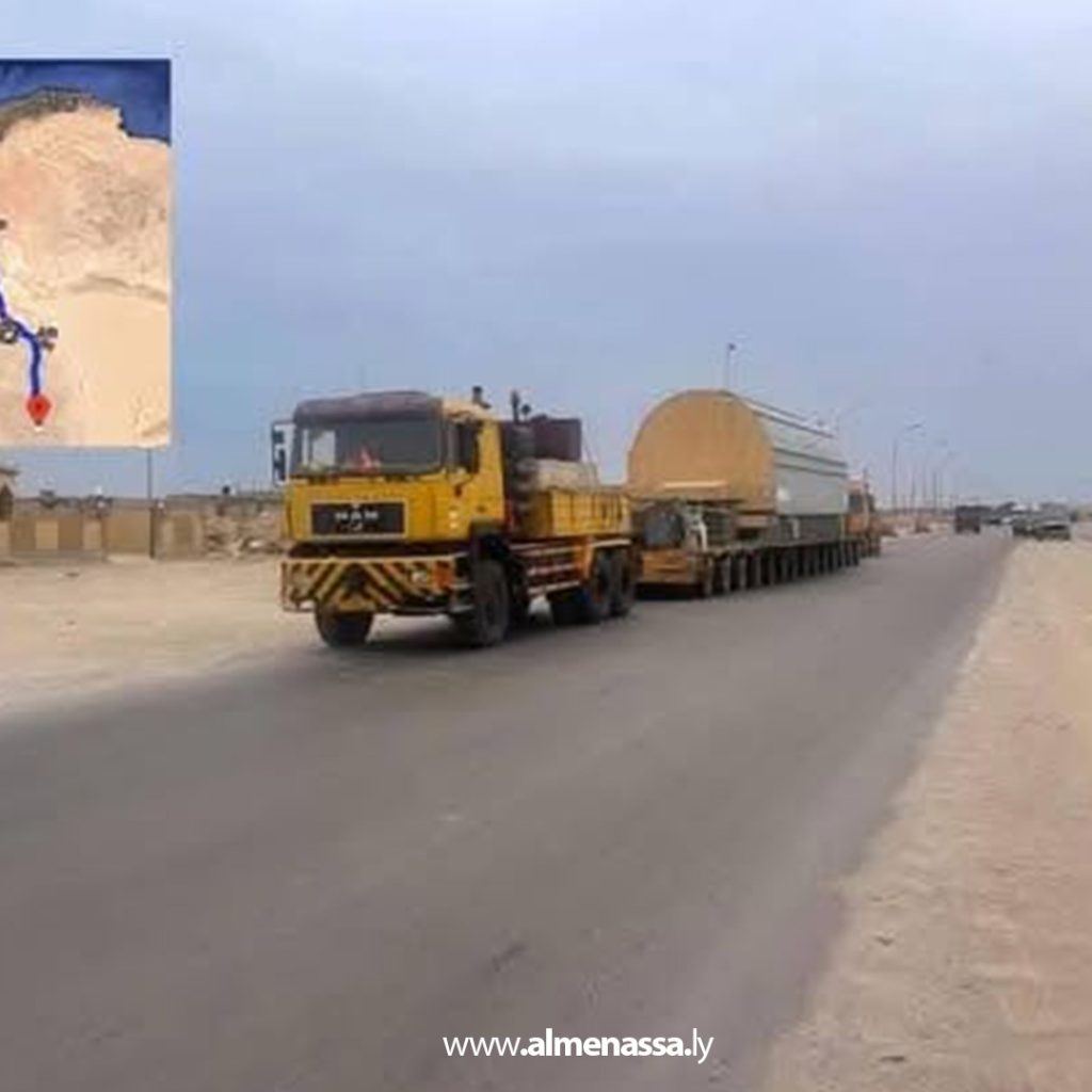 extra2 38 وزارة الكهرباء تُسهّل نقل مولد الوحدة الغازية الثالثة إلى محطة كهرباء السرير