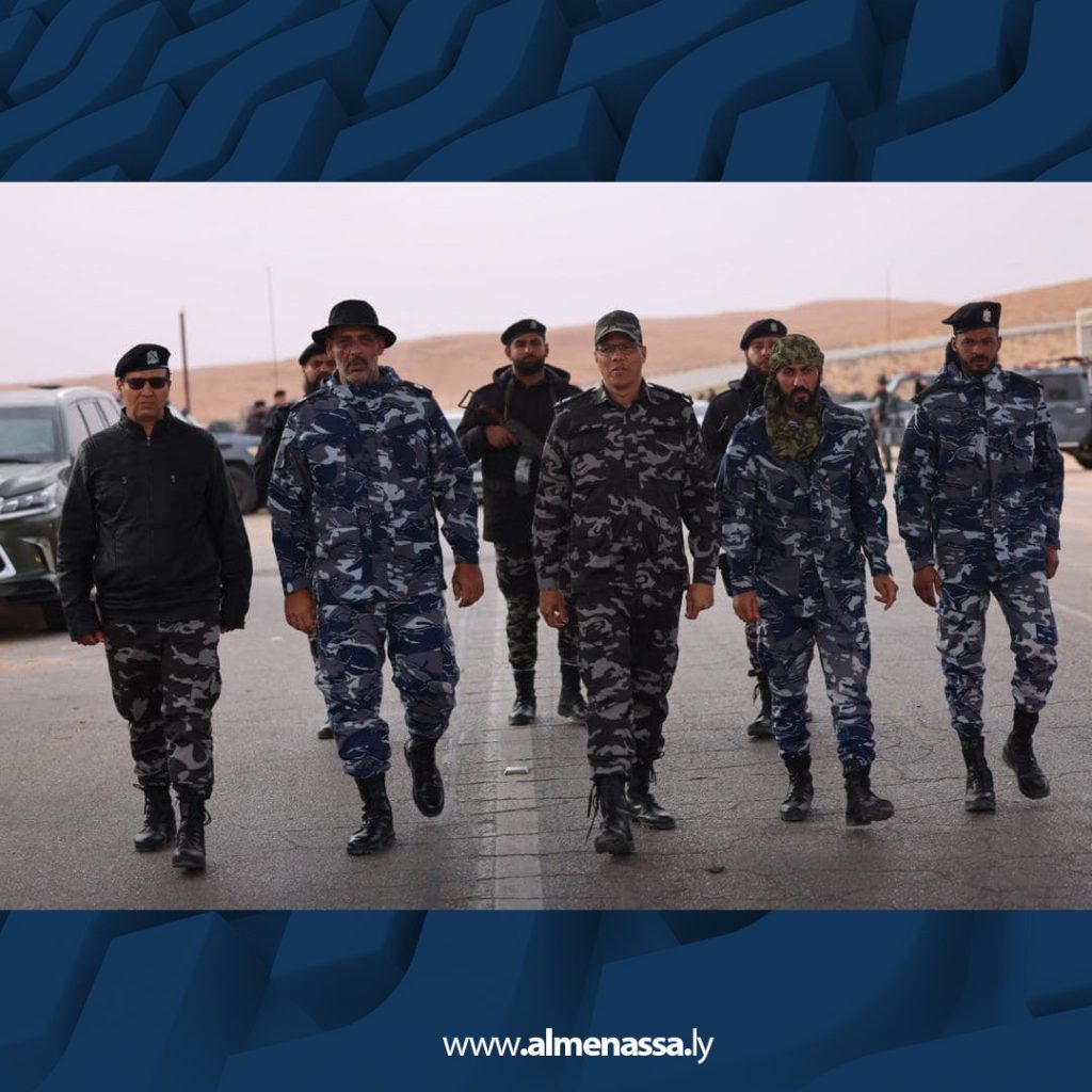 اتلةو دوريات أمنية مكثفة في مزدة وضواحيها لمكافحة الجريمة والتهريب