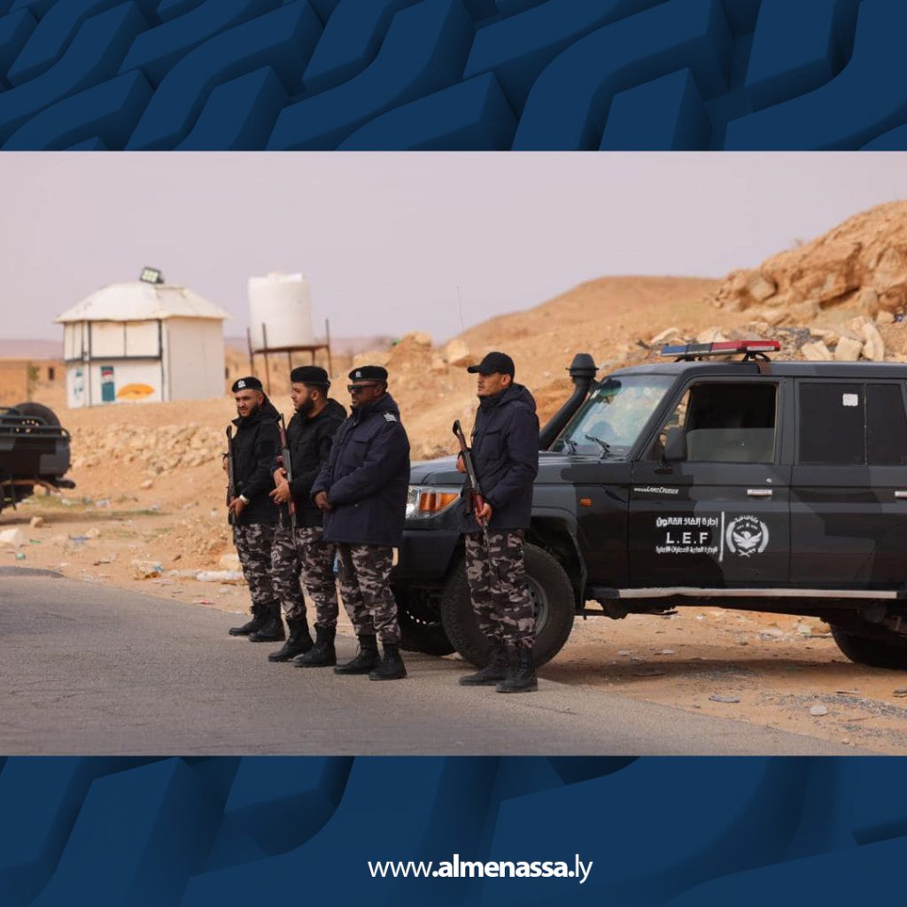 البتةو دوريات أمنية مكثفة في مزدة وضواحيها لمكافحة الجريمة والتهريب