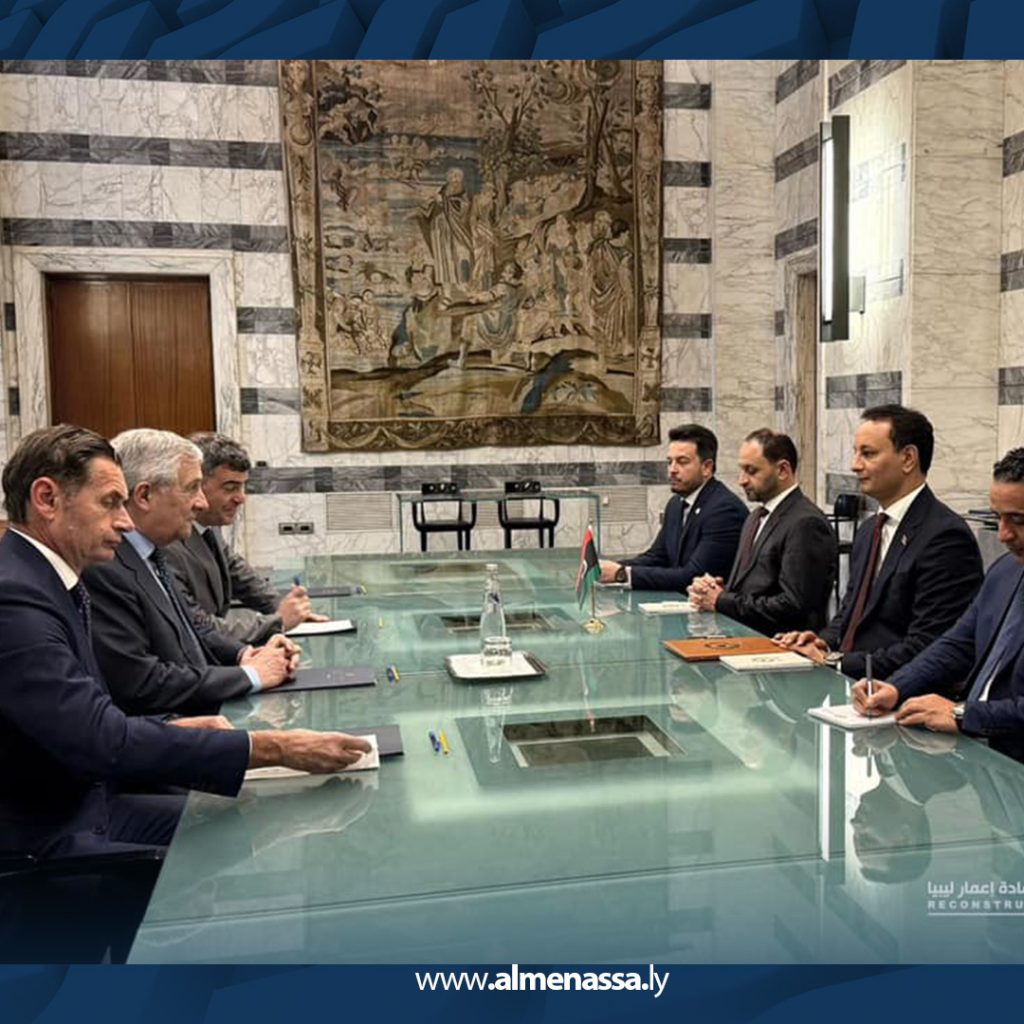 باى 2 ليبيا وإيطاليا تبحثان تعزيز التعاون في التنمية والإعمار وإعادة تشغيل الرحلات الجوية