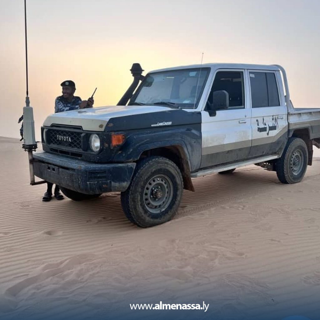بلىيبل دوريات حرس الحدود تكثف جهودها لتأمين الشريط الحدودي مع تونس