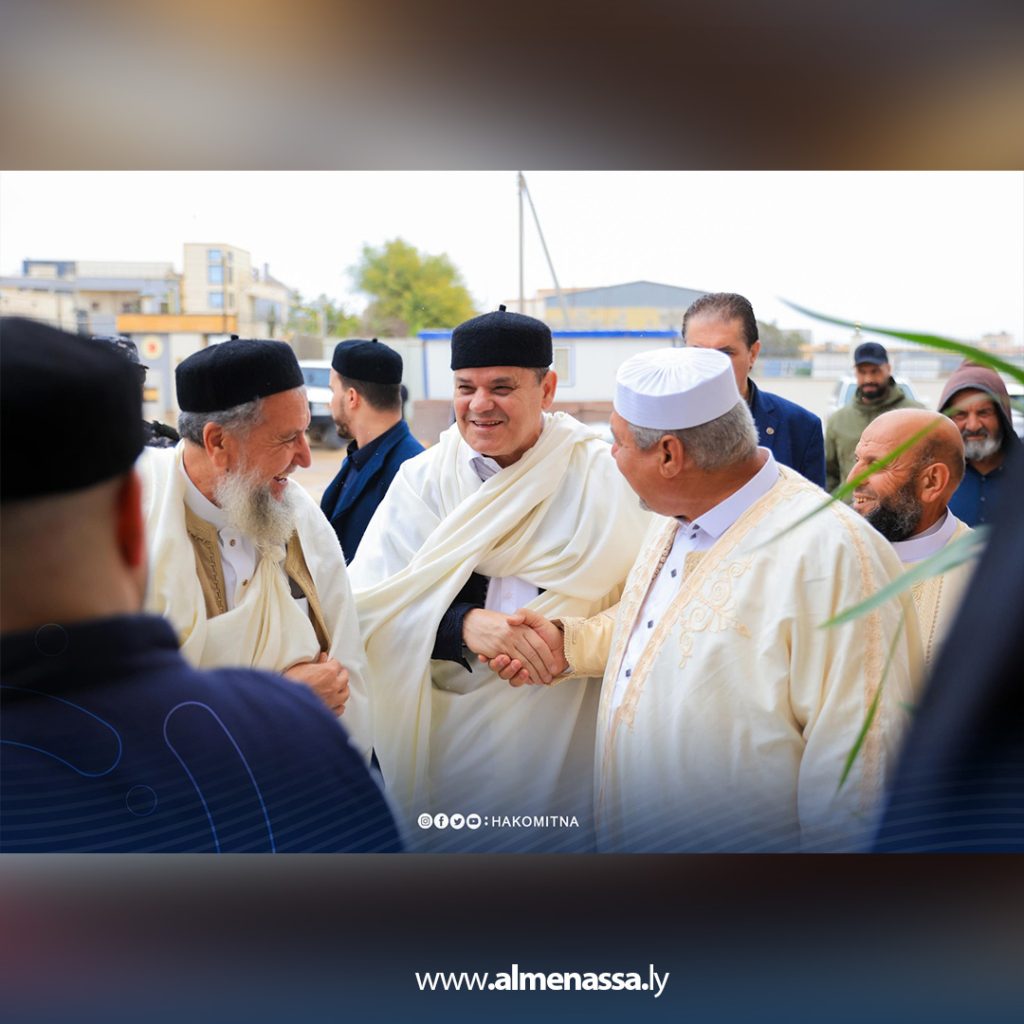 بيلى 2 رئيس حكومة الوحدة يفتتح مسجد القلم ومدرسته القرآنية في مصراتة