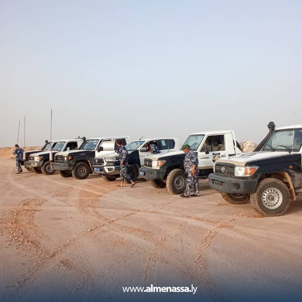 بيلىيب دوريات حرس الحدود تكثف جهودها لتأمين الشريط الحدودي مع تونس