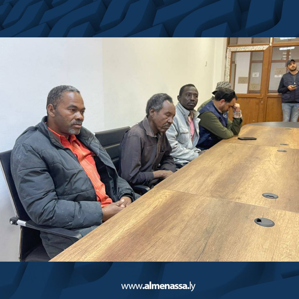 لاى جلسة حوارية مع اللاجئين السودانيين بالهيئة الليبية للإغاثة