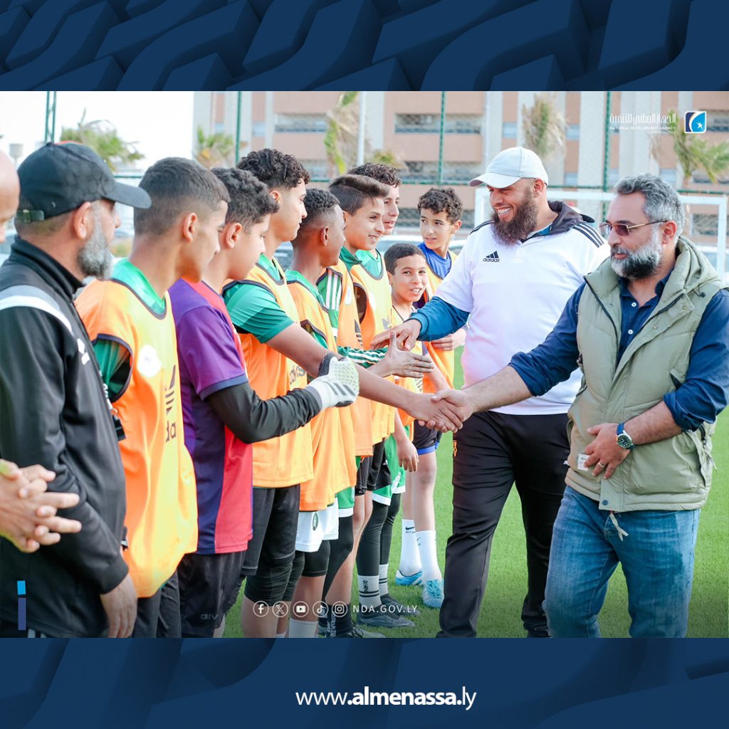 لتةبل انطلاق منافسات دوري الفئات السنية لكرة القدم ضمن فعاليات شط المارينا