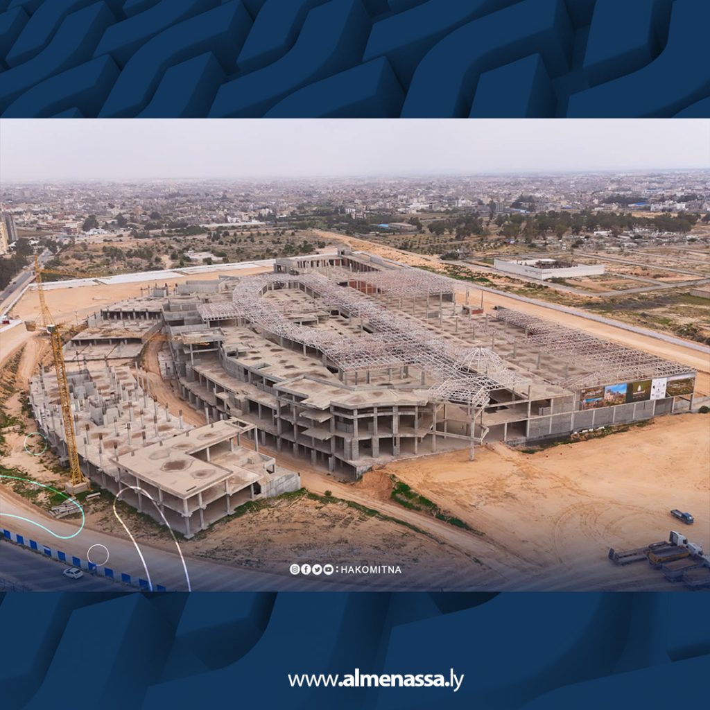 يباى 2 الدبيبة يطلق مشروع استكمال مول زمرد الاستثماري بطرابلس