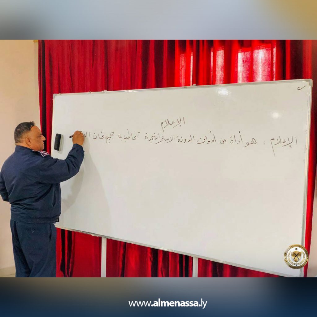 يبلا 6 شعبة التوجيه المعنوي بالقوات البرية تقدم محاضرة لترسيخ الانضباط والروح المعنوية